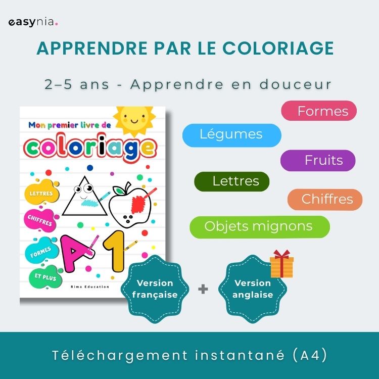 Mon Premier Livre de Coloriage (2-5 ans)
