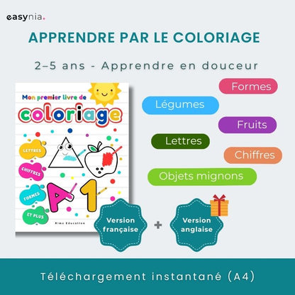 Mon Premier Livre de Coloriage (2-5 ans)