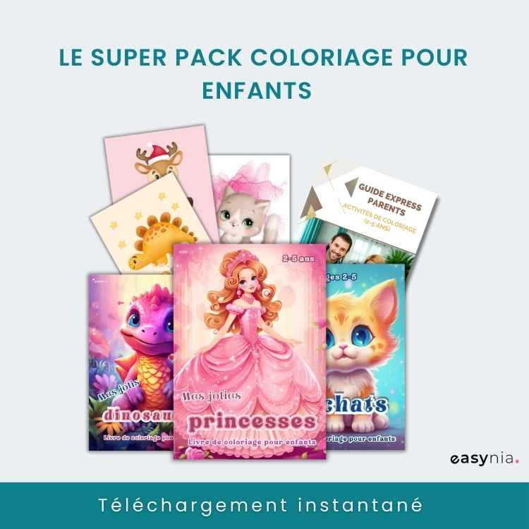 Super Pack Coloriage pour Enfants