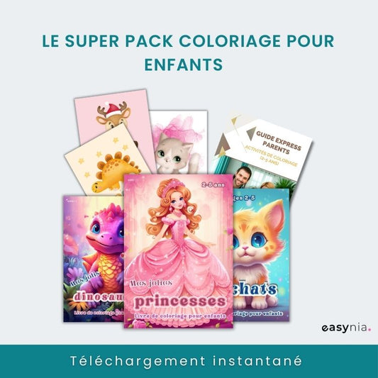 Super Pack Coloriage pour Enfants