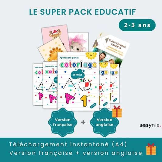Super Pack Éducatif (2-3 ans)