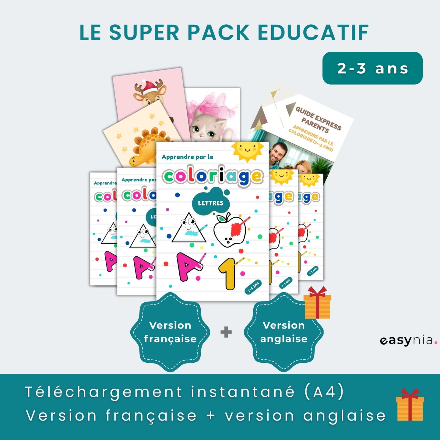 Super Pack Éducatif (2-3 ans)
